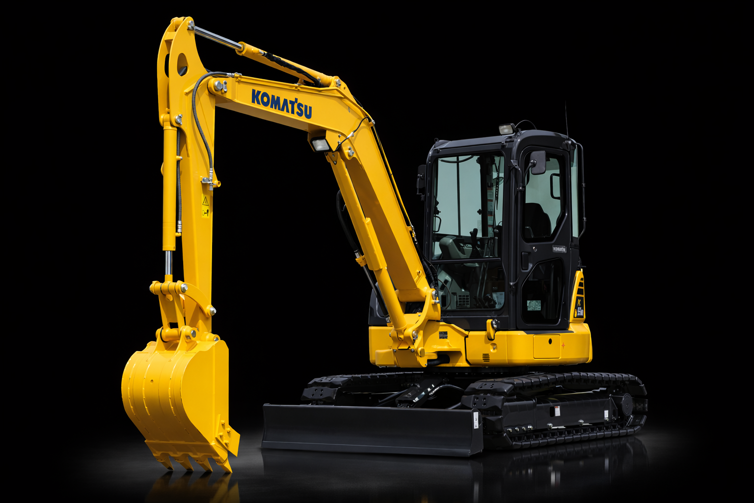 2025 & 2026 Komatsu PC55MR-5 Compact Hydrualic Excavator